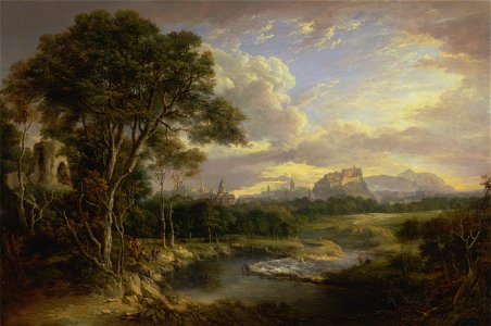 Alexander Nasmyth - View of the City of Edinburgh - Google Art Project