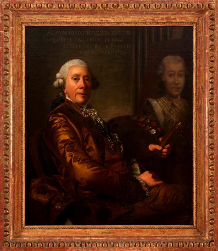 Alexander Roslin - Self-portrait - NMTiP 666 - Nationalmuseum