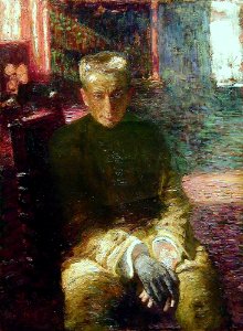 Alexander Kerensky by I.Repin (1917)