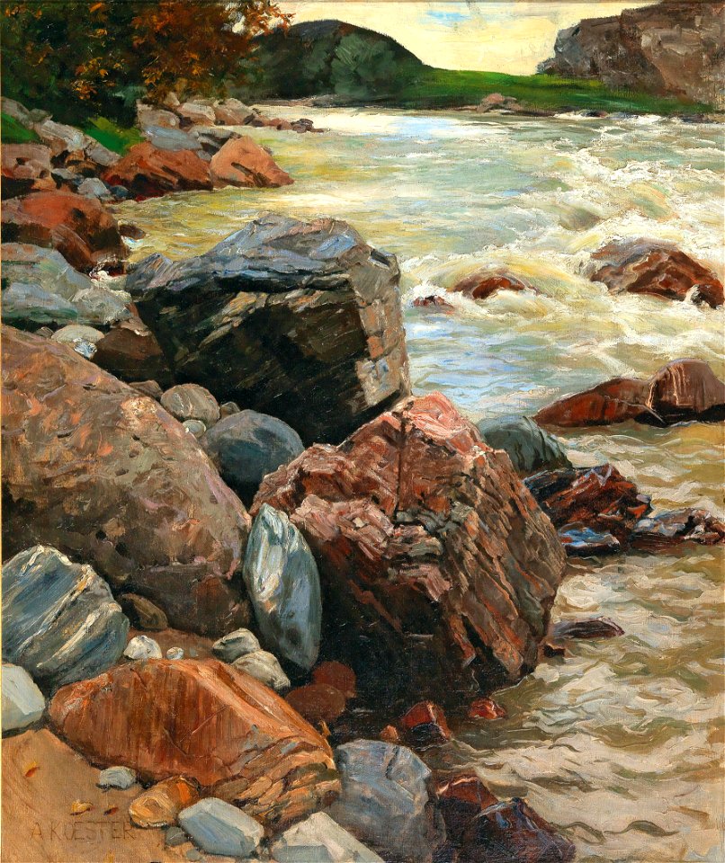 Alexander Koester - The Eisack in South Tyrol