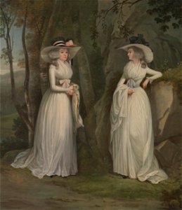 Alexander Nasmyth - Eleanor and Margaret Ross - Google Art Project