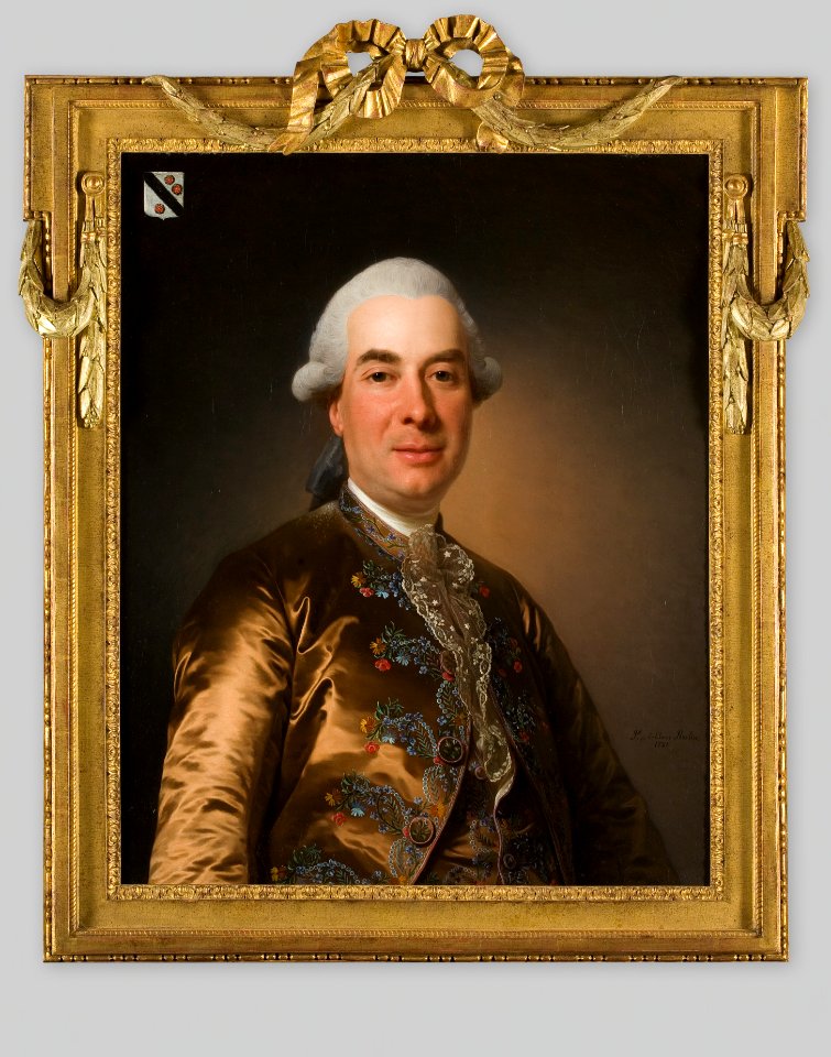 Alexander Roslin - Marie Romain Hamelin (1734-1798) - 4249 - Rijksmuseum Twenthe