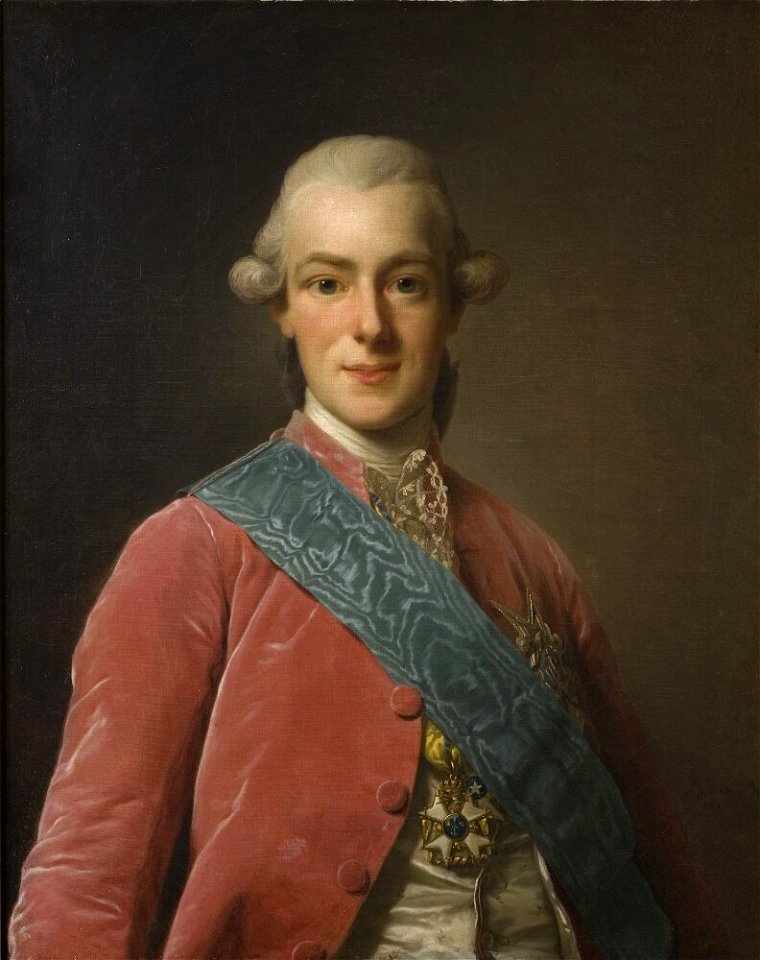 Alexander Roslin - Fredrik Adolf (1750-1803), hertig av Östergötland - NMDrh 41 - Nationalmuseum