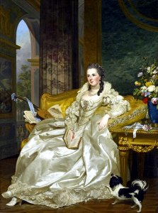 Alexander Roslin - The Comtesse d'Egmont Pignatelli in Spanish Costume