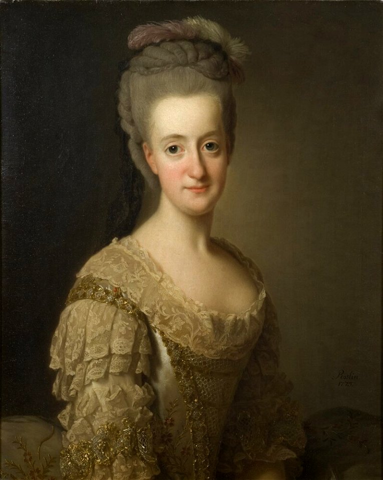 Alexander Roslin - Sofia Albertina, Princess of Sweden - NMDrh 44 - Nationalmuseum