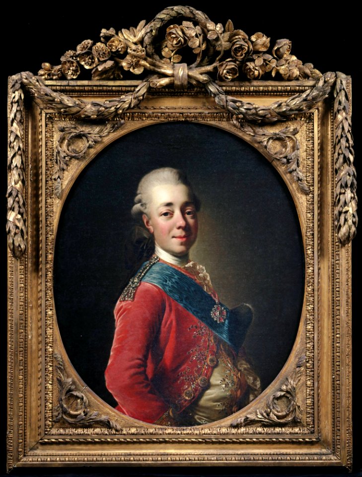 Alexander Roslin - Portrait of Tsarevich Paul, later Tsar of Russia - 2003-16 - Princeton University Art Museum