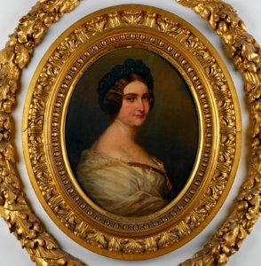 Alexander Melville (active 1846-86) - Princess Augusta of Cambridge, Grand Duchess of Mecklenburg-Strelitz (1822-1916) - RCIN 405099 - Royal Collection