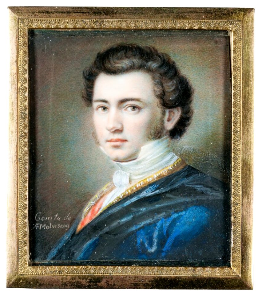 Alexander Magnus Malmqvist - Self-portrait - NMB 166 - Nationalmuseum