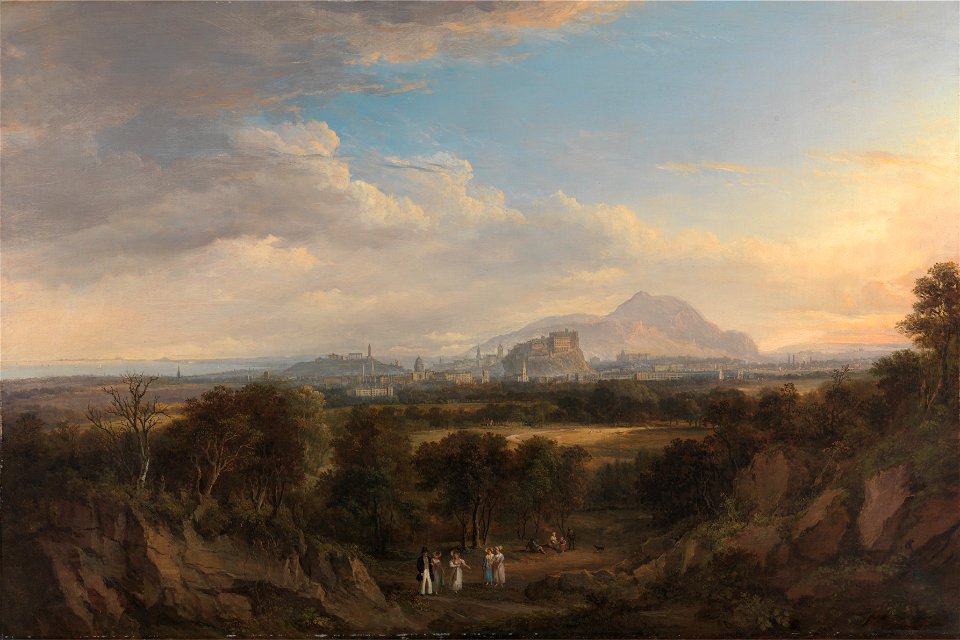 Alexander Nasmyth - A View of Edinburgh from the West - Google Art Project