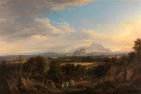 Alexander Nasmyth - A View of Edinburgh from the West - Google Art Project. Free illustration for personal and commercial use.