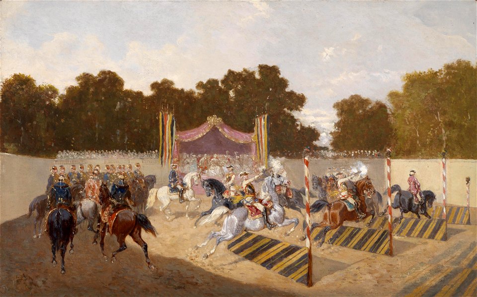 Alexander von Bensa Historisches Karussell