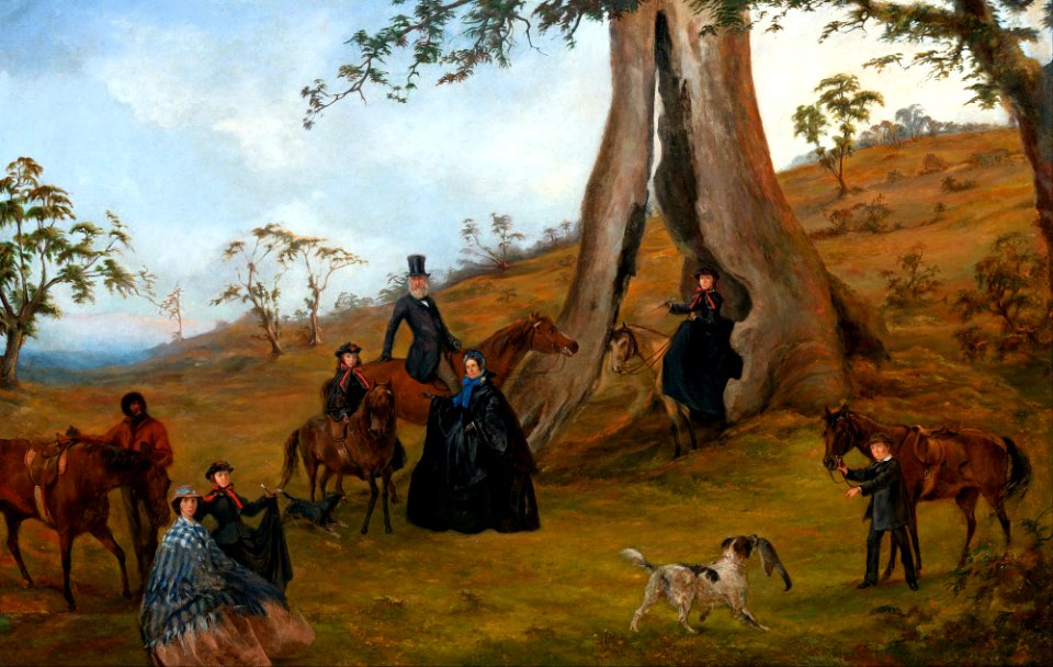 Alexander Schramm - The Gilbert family - Google Art Project