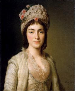 Alexander Roslin - Zoie Ghika, Moldavian Princess - Google Art Project