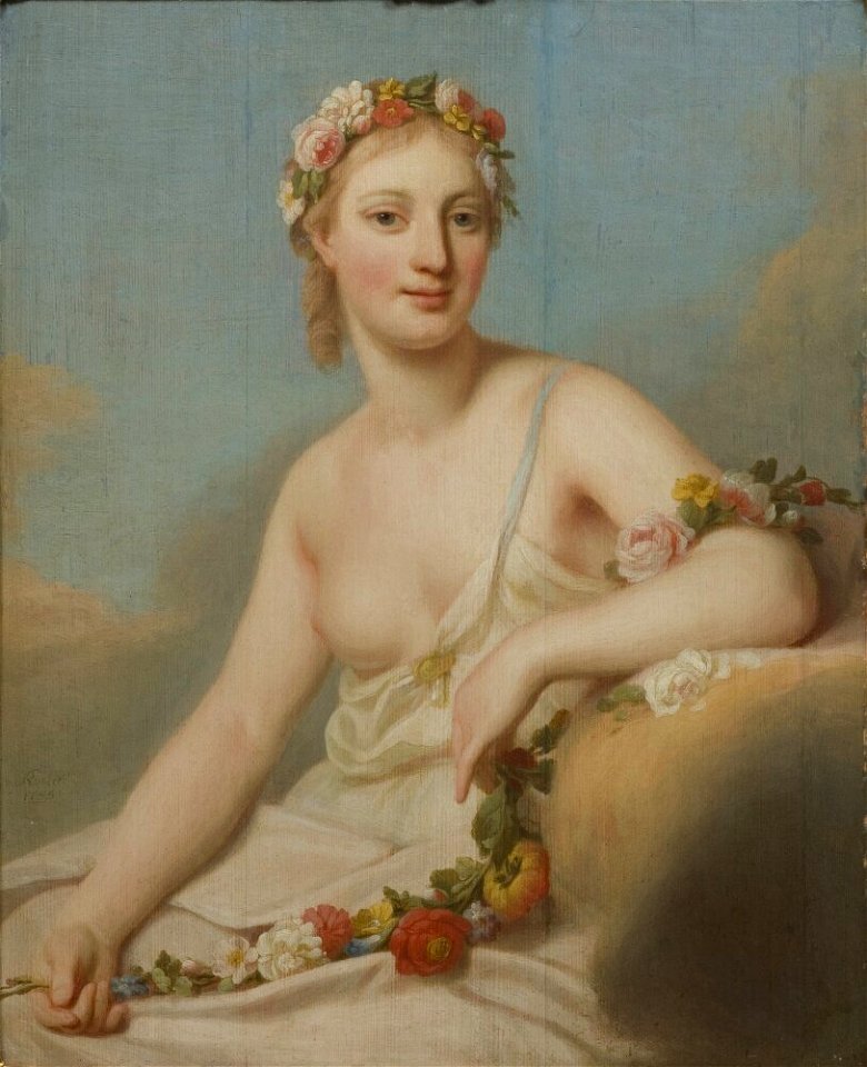 Alexander Roslin - Flore de l'Opéra - NMDrh 87 - Nationalmuseum