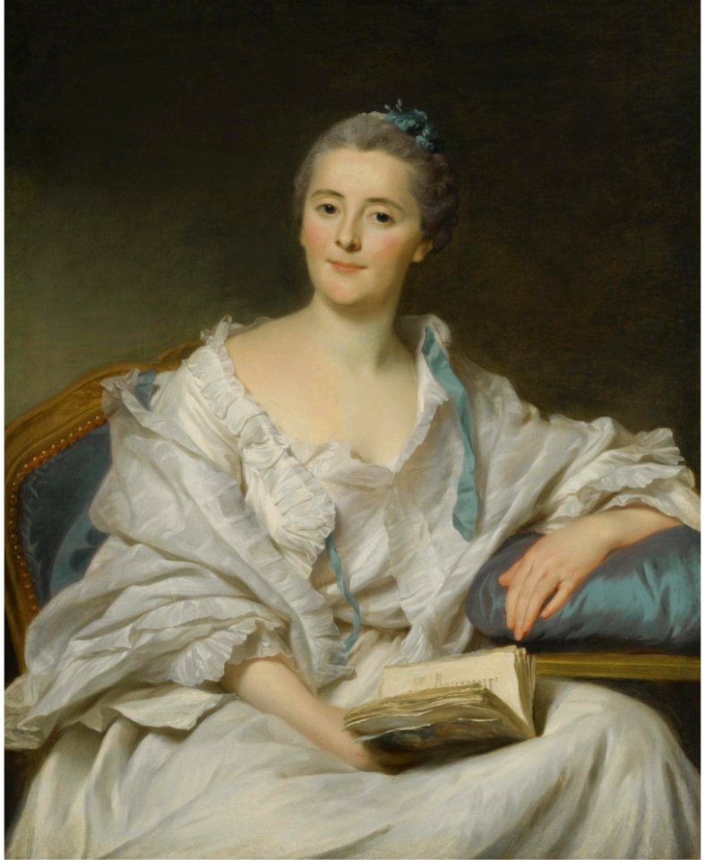Alexander Roslin - Portrait of the Marquise de Marigny L08036-51-lr-1