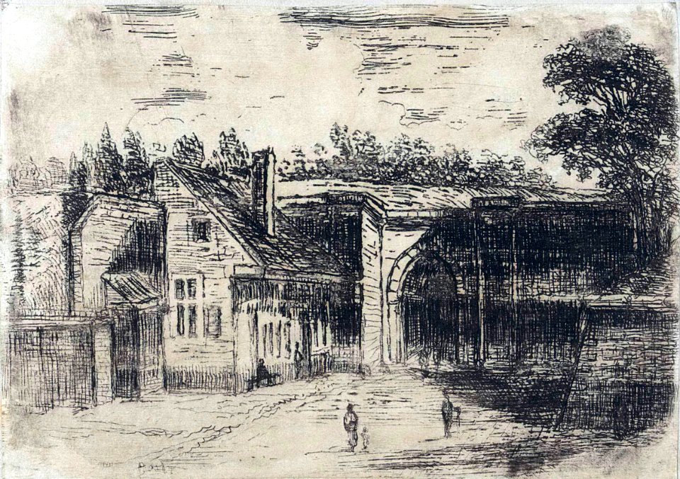 Alexander Schaepkens, Brusselsepoort in Maastricht