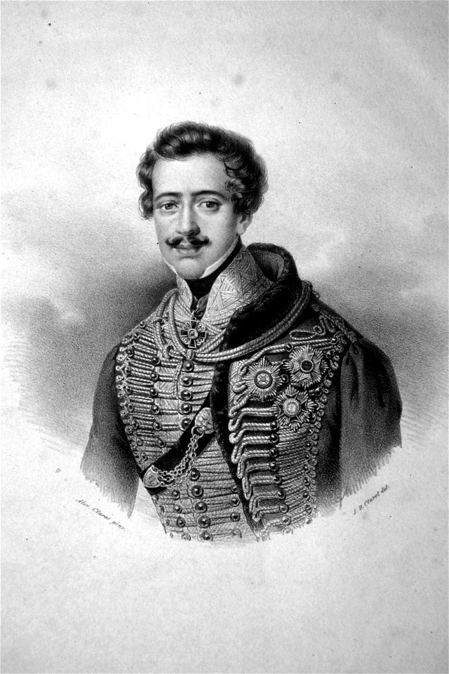 Alexander Paul Ludwig Konstantin von Württemberg Litho