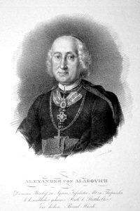 Alexander von Alagovich Litho