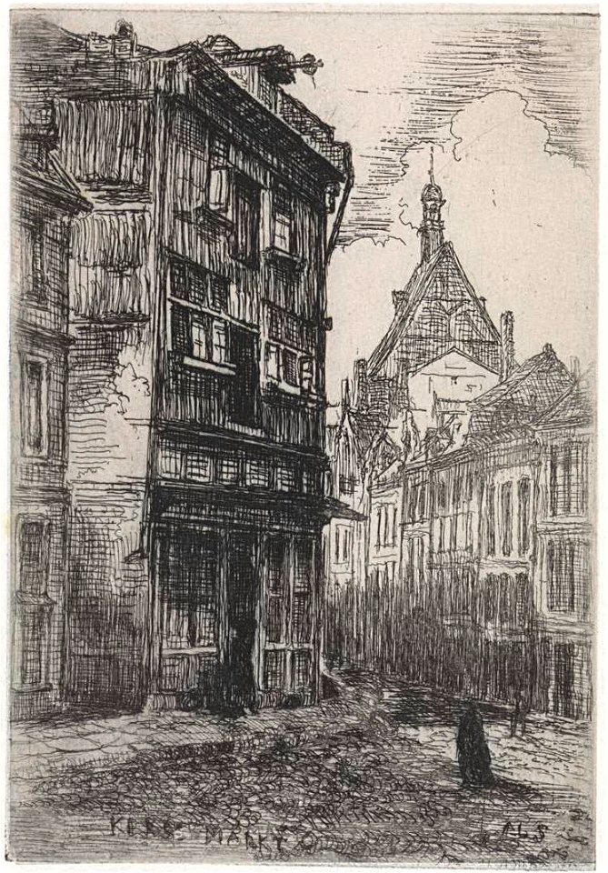 Alexander Schaepkens, Kersenmarkt in Maastricht