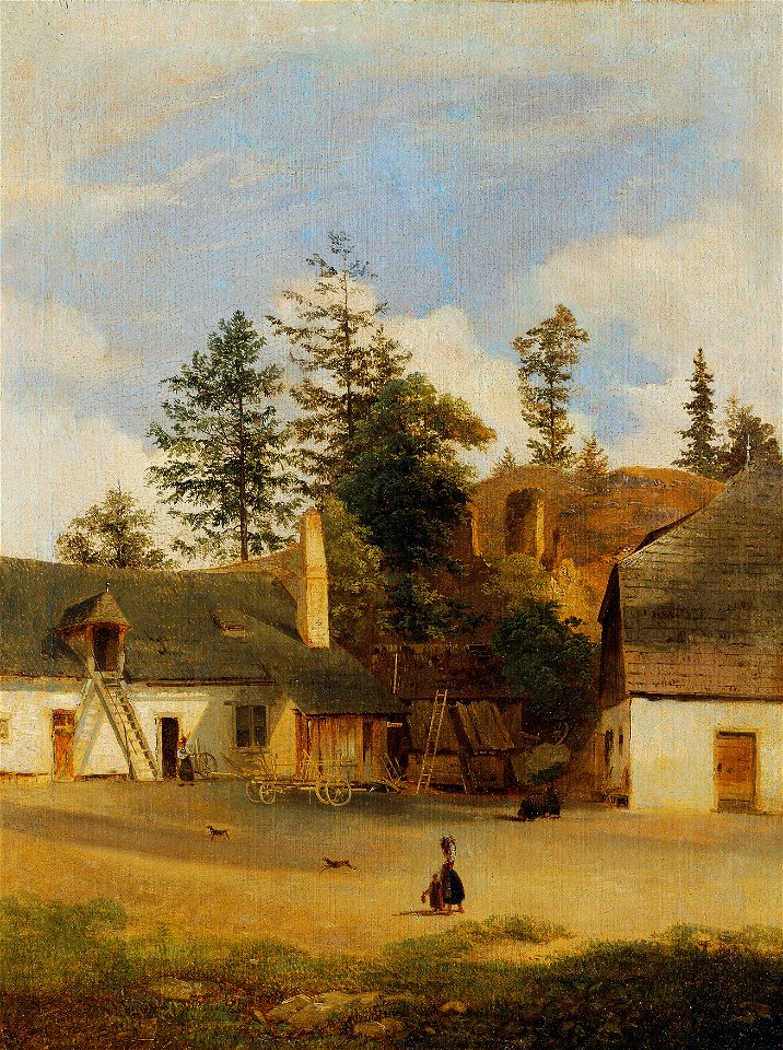 Alexander Trichtl - Bauernhof - 5261 - Österreichische Galerie Belvedere