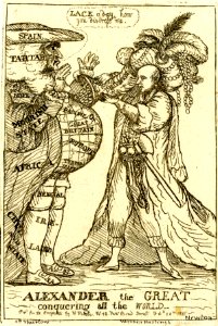 Alexander the Great conquering all the world (BM 1868,0808.5688)
