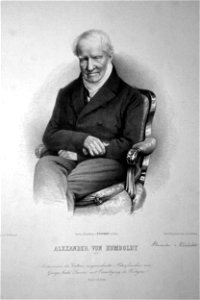Alexander von Humboldt Litho