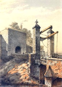 Alexander Schaepkens, veldzijde Boschpoort, Maastricht , 1872