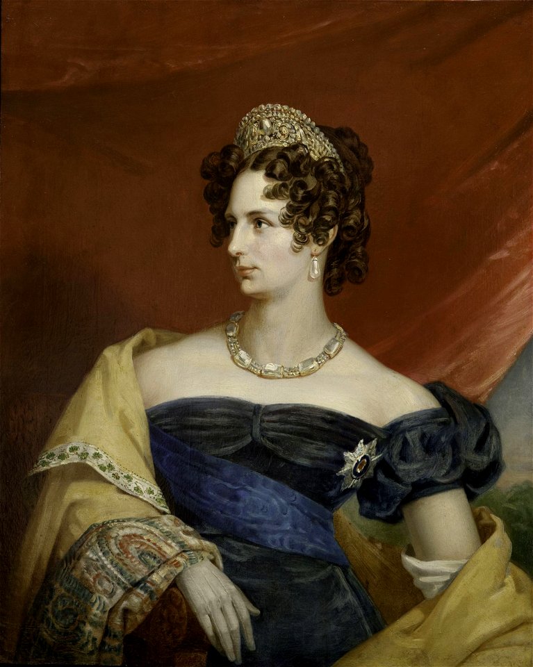 Alexandra Feodorovna - workshop of G.Dawe (1820s, GIM)