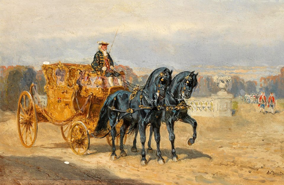 Alexander von Bensa Die Hofkutsche