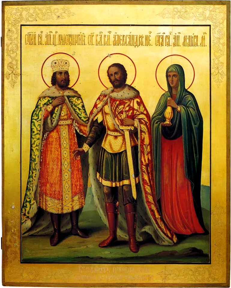Alexandr Nevsky, Constantine the Great, Mary Magdelene (N.Tagil)