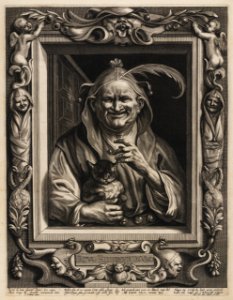 Alexander Voet II - Old fool with his cat