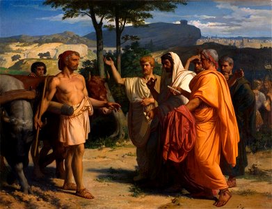 Alexandre Cabanel - Cincinnatus Receiving Deputies of the Senate