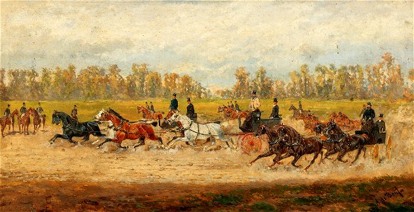 Alexander von Bensa Prater-Corso in Wien