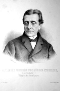 Alexander von Hübner Litho