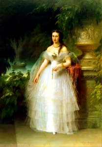 Alexandra Iosifovna by F.A. Kaulbach
