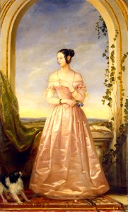 Alexandra Nikolaievna of Russia by C.Robertson (1840, Hermitage)