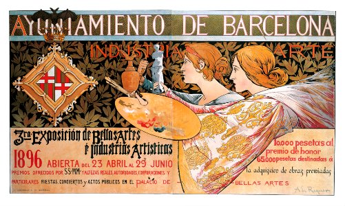 Alexandre de Riquer - 3ra. Exposición de Bellas Artes é Industrias Artísticas - Google Art Project