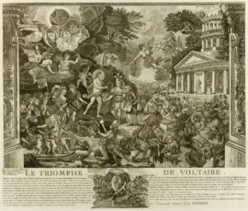 Alexandre Duplessis, Apotheose de Voltaire