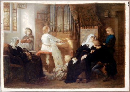 Alexandre Cabanel - La veuve du maître de chapelle - PDUT1911 - Musée des Beaux-Arts de la ville de Paris