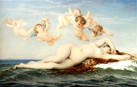 Alexandre Cabanel - O nascimento de Venus