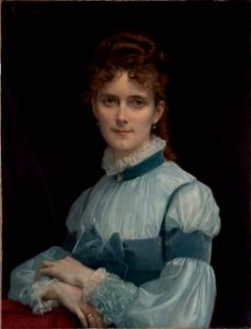 Alexandre Cabanel - Portrait of Miss Fanny Clapp - 1955.40.1 - Yale University Art Gallery