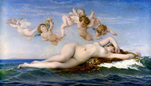 Alexandre Cabanel - The Birth of Venus - Google Art Project 2. Free illustration for personal and commercial use.