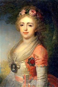 Alexandra Pavlovna by Borovikovsky (1796-1800, Gatchina)