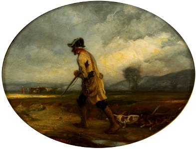 Alexandre Gabriel Decamps - De jager (Le chasseur) - 0401 - Rijksmuseum Twenthe