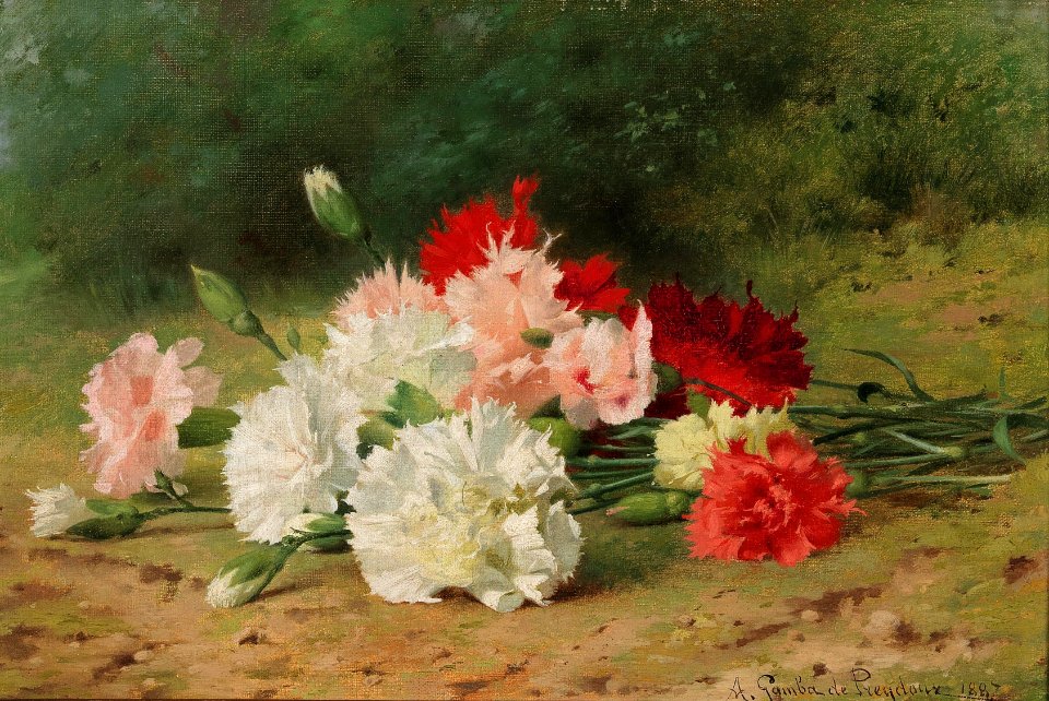 Alexandre Gamba de Preydour Nelken 1887
