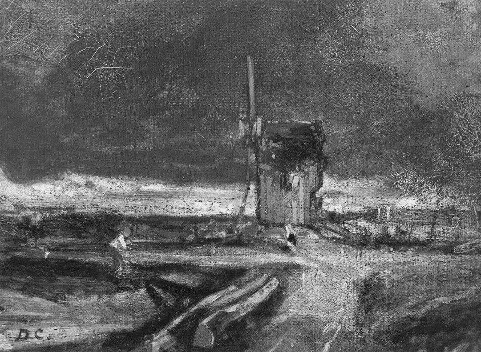 Alexandre Gabriel Decamps - Windmill - 19.109 - Museum of Fine Arts