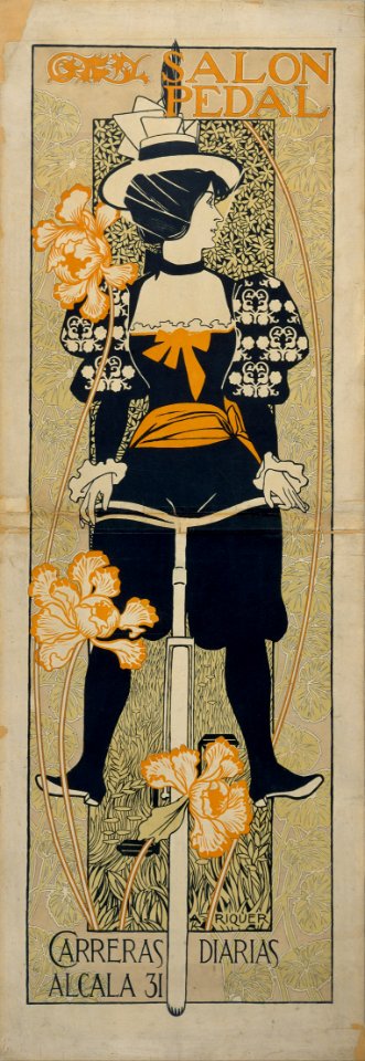 Alexandre de Riquer - Salon Pedal - Google Art Project