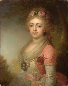 Alexandra Pavlovna by Borovikovsky (1790s, GTG)