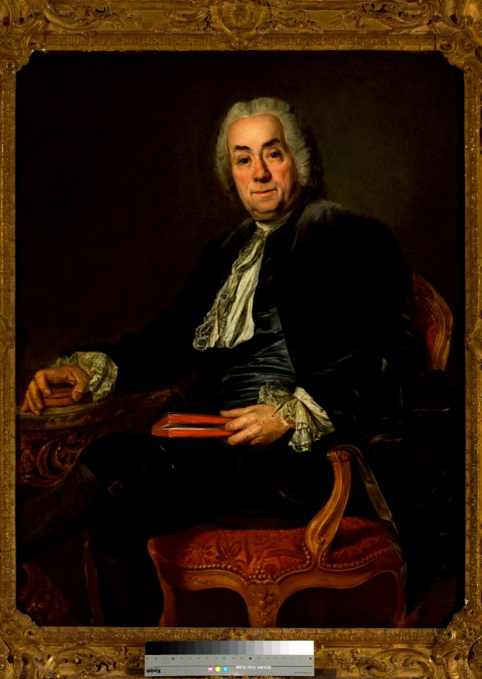 Alexandre Roslin - Portrait of Count de Caylus - M.Ob.1017 - National Museum in Warsaw