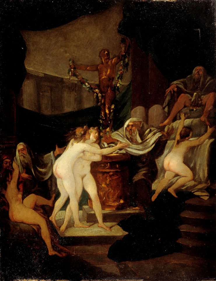 Alexandre Evariste Fragonard - The Feast of Bacchus - A II 805 - Finnish National Gallery